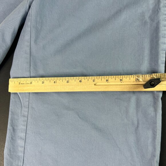 Marine Layer Pants Women's 33x27* Bridget High Rise Wide Leg Crop Blue Tag 14 - Picture 13 of 16